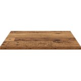 vidaXL Police 4 kom - Staro drvo - 40x40x1.5 cm - Od konstruiranog drveta | shoptok.hr