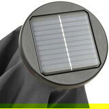  Suncobran s LED svjetlima antracit 200 x 211 cm aluminijski | shoptok.hr