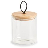 ZELLER Staklenka s poklopcem od bambusa, 880 ml, Ø 11,2 x 12,8 cm | shoptok.hr