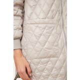 Trendyol Stone Zipper Closure Quilted Inflatable Coat | ePonuda.com
