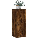 vidaXL Stenska omarica dimljeni hrast 34,5x34x90 cm | Shoptok.si