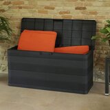  Vrtna kutija za pohranu crna 117 x 45 x 56 cm | shoptok.hr