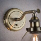  Endon 77273 - Zidni reflektor HANSEN 1xE14/40W/230V mesing | Eponuda.com