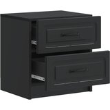  Noćni ormar 2 pcs Crna 43 x 34,5 x 44,5 cm Konstruirano drvo | shoptok.hr