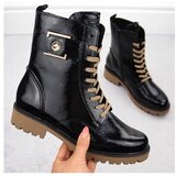 Remonte Visoke superge Oficerki D8663-00 Črna | Shoptok.si