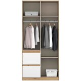 Rauch Möbel omara s klasičnimi vrati, bela, hrast artisan | Shoptok.si