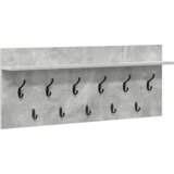 vidaXL Vješalica za kapute na zidu Beton siva 100 x 40 x 12 cm | shoptok.hr