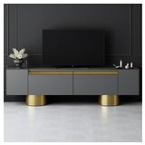 Hanah home tv polica bohem anthracite gold Cene