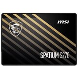 MSI SPATIUM S270 SATA 2.5 240GB internal solid state drive 2.5 Serial ATA III 3D NAND | shoptok.hr