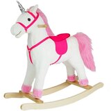 Lean_Toys Gugalni konjiček z melodijami bela Unicorn | Shoptok.si