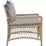  Vrtna stolica s jastukom Bež 73 x 61 x 77 cm poliratan | shoptok.hr