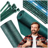  MREŽA ZA SJENU ZELENA 140 GSM 1,2 X 25 M 100 TRAKA | shoptok.hr