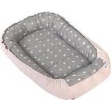 Medi Partners Baby cocoon/nest – Waffle – Stars + light pink Waffle Cijene