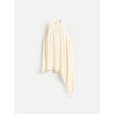 Reserved Halter top - krem Cijene
