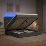  od pjene s madracem i LED-om Tamnosiva 140 x 200 cm | shoptok.hr