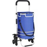 Kolica za kupovinu Plava 47 x 39 x 100,5 cm Oxford tkanina | shoptok.hr