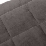  Teška deka siva 120 x 180 cm 5 kg od tkanine | shoptok.hr