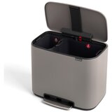 Brabantia bo kanta za otpad s pedalom 11 l + 23 l s 2 plastična umetka | shoptok.hr