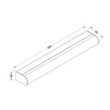 Vesta 597 ZIDNA LAMPA LED 9W 4200K SIVA | Eponuda.com