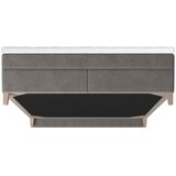 Bessagi Home Postelja Boxspring Olivia, Siva, 180x200 | Shoptok.si