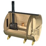 Male kuće Vanjska sauna KERAVA 210 × 267 cm sa šindrom | shoptok.hr