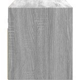 Zidni TV ormarić s LED svjetlima siva boja hrasta 80x31x35 cm | Eponuda.com