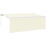  Povlačivi tende Krema 400 x 200 cm Poliester i aluminij | shoptok.hr