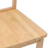  Blagovaonske stolice 2 kom. Prirodna guma od punog drva | shoptok.hr