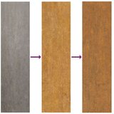 vidaXL Vrtna vrata 105x105 cm Corten jeklo dizajn drevesa | Shoptok.si