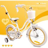  Dječji bicikl guralica Heart 16" bijelo-zlatni | shoptok.hr