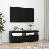 TV ormarić s LED svjetlima crni 100 x 35 x 40 cm | shoptok.hr