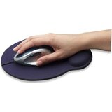 Manhattan ergonomska podloga za miša, gel, plava 434386 | shoptok.hr