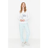 Trendyol Multicolor Patterned Family Combination Knitted Pajamas Set Cene