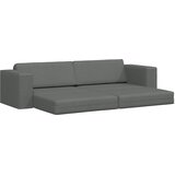 Krevet na razvlačenje Tamno siva 245 x 78 x 77 cm tkanina | Eponuda.com