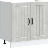  Kuhinjski ormarić za sudoper Lucca 2 pcs Betonski sivi | Eponuda.com