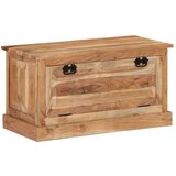 vidaXL Klupa za pohranu cipela 85x40x45 cm od masivnog bagremovog drva | shoptok.hr