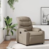 Maison Chic Naslanjač - Relax naslanjač kapučino barve umetno usnje, (22061931) | Shoptok.si