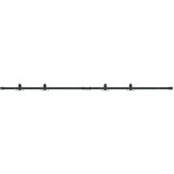 vidaXL Komplet drsnih vrat omarice 213 cm ogljikovo jeklo | Shoptok.si