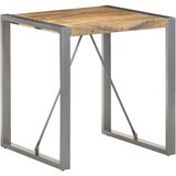  Blagovaonski stol 70 x 70 x 75 cm od masivnog grubog drva manga | Eponuda.com