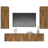  4-dijelni set TV ormarića boja dimljenog hrasta drveni | shoptok.hr