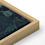  Slika - Oriental Pattern Carpet: Emerald Ornaments and Worn Patterns 120x80 U prirodnom drvenom okviru | shoptok.hr