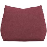  Jastuk za leđa Vinska crvena 45 x 20 x 35 cm tkanina | shoptok.hr
