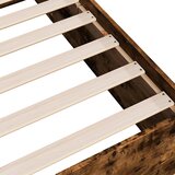  Okvir kreveta za pod Dimljeni hrast 80 x 200 cm | shoptok.hr