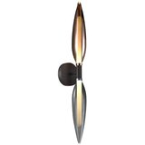  Zidna lampa NORDIC 2xG9/5W/230V crni hrom/medena | Eponuda.com