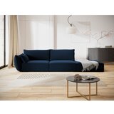 Mazzini Sofas Temno modra žametna sedežna garnitura levi kot 264 cm Vanda – | Shoptok.si