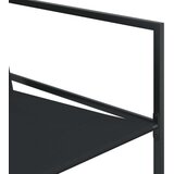  15-dijelni vrtni blagovaonski set crni od tekstilena | shoptok.hr