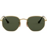 Ray-ban Sončna očala Hexagonal 0RB3548N 001 Arista/G-15 Green Cene