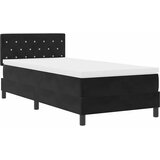  Krevet s opruga kutije s madracem Crna 90 x 200 cm Baršun | shoptok.hr