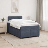  s box springom, madracem i LED-om Tamnosiva 120 x 200 cm | shoptok.hr
