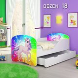 Olimp Sport dečiji krevet drveni 160x80cm sa fiokom i gratis dušek 45 dezena | ePonuda.com